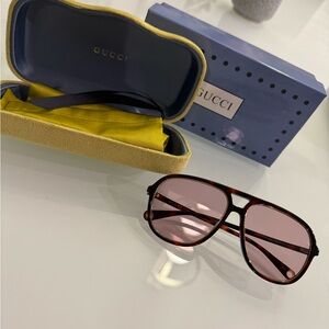 Gucci Tortoise Shell Sunglasses for Men